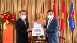 Фонд «Темасек» передал Вьетнаму в дар аппараты ИВЛ и противоэпидемические средства защиты