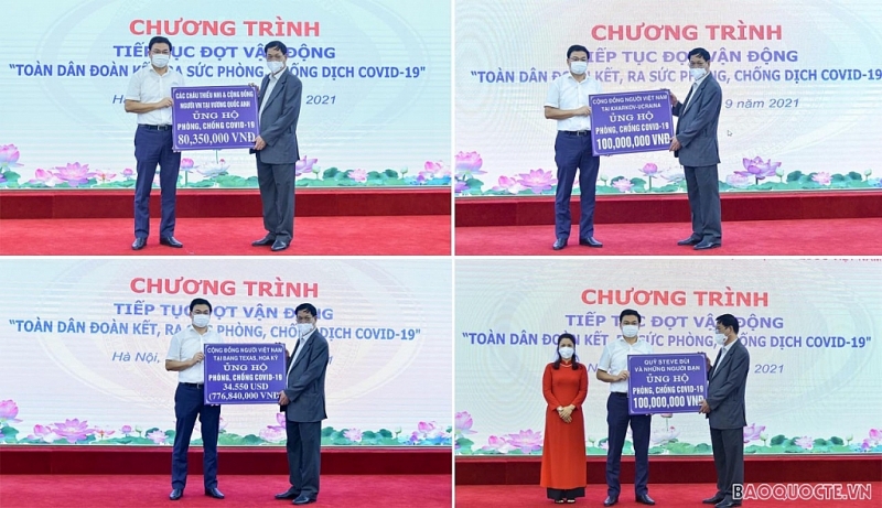 Вьетнамцы за рубежом внесли 1 млрд донгов в фонд борьбы с коронавирусом