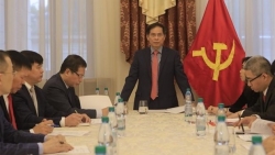 Министр иностранных дел Вьетнама встретился с представителями вьетнамской диаспоры в России