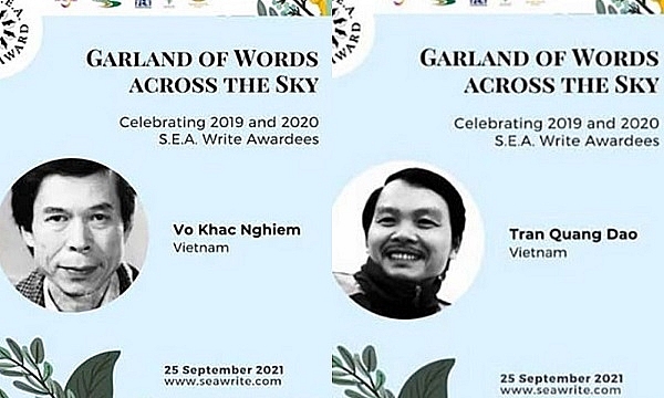 Два вьетнамских писателя получили литературную премию АСЕАН