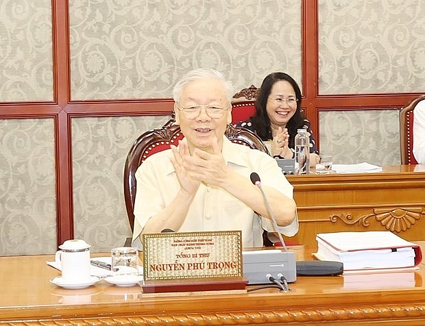 Генсек ЦК КПВ Нгуен Фу Чонг председательствовал на заседании Политбюро ЦК КПВ по важным проектам