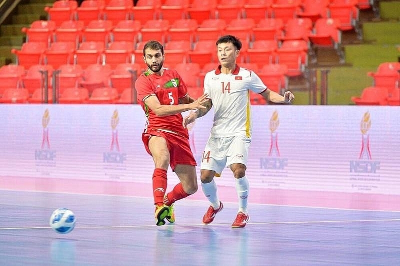 Сборная Вьетнама по футзалу сыграла товарищеский матч с командой Ирана
