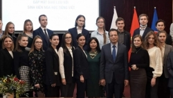 Встреча российских студентов и преподавателей вьетнамского языка, организованная Посольством Вьетнама в России