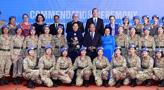 Чествование вьетнамских участников миротворческой деятельности ООН