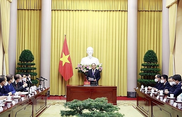 Президент Нгуен Суан Фук поручил задачи новым вьетнамским послам