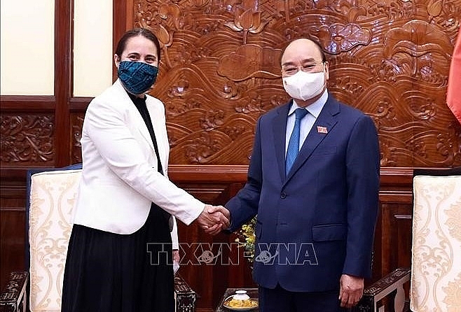 Президент Нгуен Суан Фук принял посла Новой Зеландии во Вьетнаме