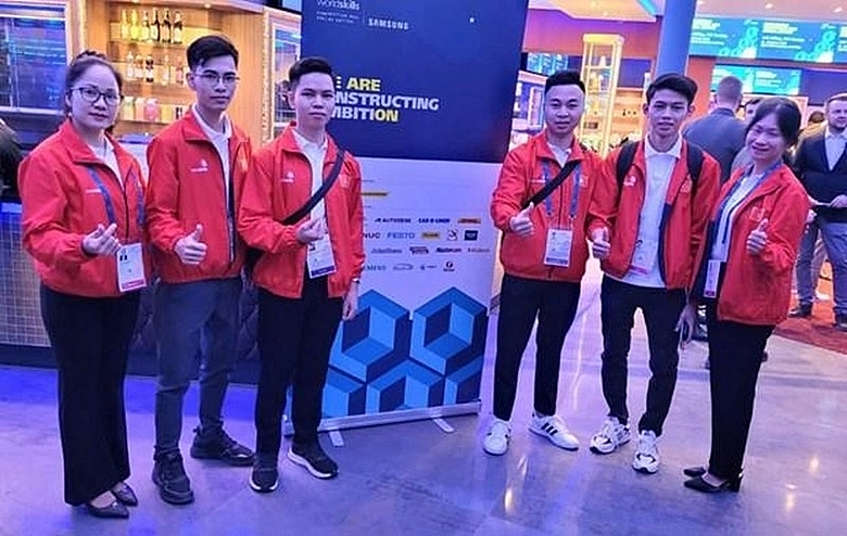 Вьетнам завоевал две серебряные медали на Всемирном конкурсе профессионального мастерства 2022 года