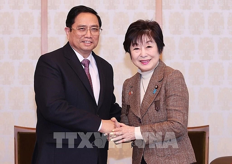 Премьер-министр Вьетнама провел встречу с Председателем палаты советников Японии