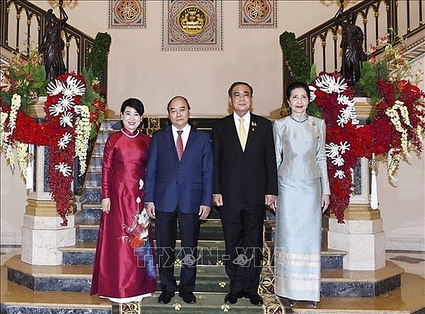 Президент Нгуен Суан Фук провел переговоры с премьер-министром Таиланда Праютом Чан-Очой