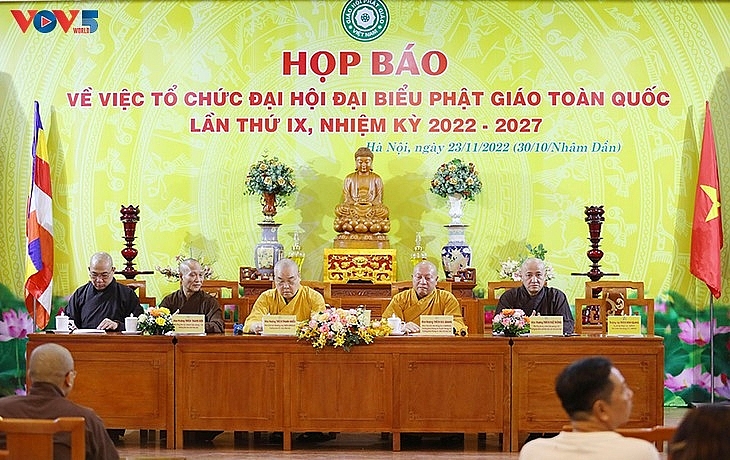 9-й конгресс буддистов Вьетнама на срок работы 2022-2027 гг. состоится 28 и 29 ноября в Ханое.