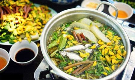 Традиционная кухня района Донгтхап-Мыой
