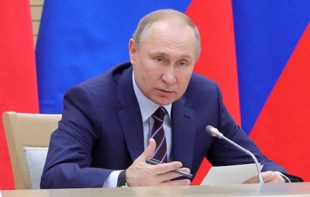 Путин внес проект закона о поправке к Конституции РФ на рассмотрение Госдумы