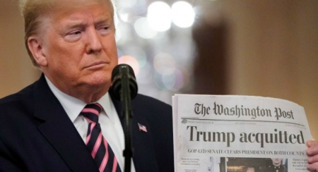 Трамп высказался об окончании процедуры своего импичмента