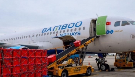 Bamboo Airways бесплатно перевезет медицинское оборудование в провинцию Хайзыонг