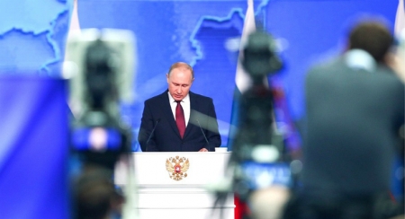 Президент Владимир Путин обратился с Посланием к Федеральному Собранию