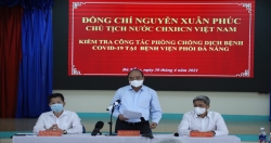 Президент Вьетнама Нгуен Суан Фук проверил работу по профилактике и борьбе с эпидемией COVID-19 в Дананге