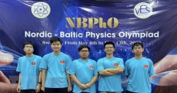 Школьники Ханоя  завоевали одну золотую, две серебряные и одну бронзовую медали в Балтийской олимпиаде по физике