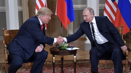 Президент США Дональд Трамп встретится с  Президентом Россий Путиным на саммите G20