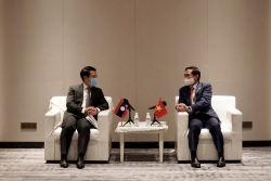 Министры иностранных дел Вьетнама и Лаоса провели двустороннюю встречу