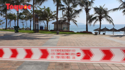 Общественные пляжи в Дананге снова закрыты из-за новых вспышек COVID-19