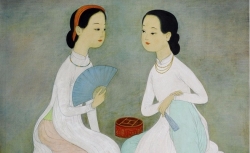 Картины вьетнамского художника выставлены во Франции