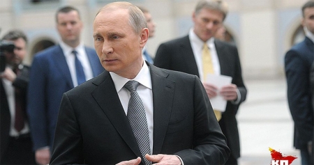 Песков: Владимир Путин считает российских футболистов героями