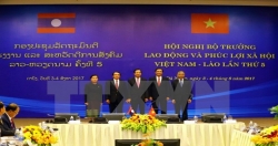 5-я конференция министров труда и социального обеспечения Вьетнама и Лаоса