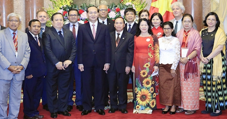 Президент Вьетнама принял делегацию Международной федерации обществ Красного Креста и Красного Полумесяца