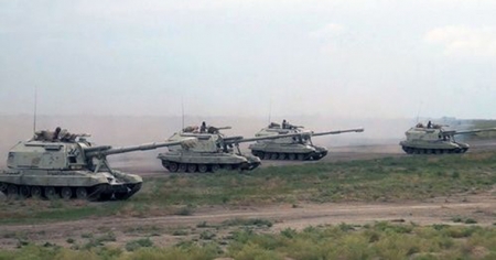 Масштабные военные учения начались в Азербайджане