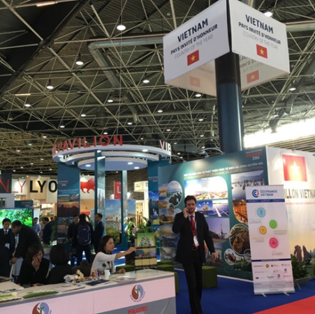Вьетнам в качестве почетного гостя принял участие в выставке "Pollutec 2016"