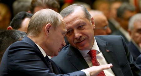 Путин обсудил с Эрдоганом конфликт в Карабахе