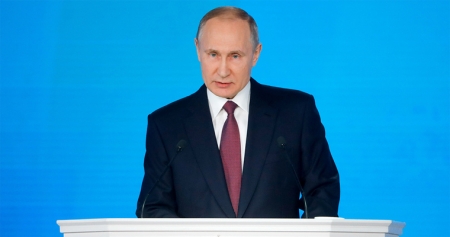 Путин выступит с посланием Федеральному собранию в первом квартале 2019 года