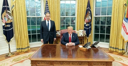 В Кремле прокомментировали встречу Лаврова и Трампа