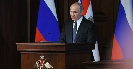 Президент России Владимир Путин: Россия готова договариваться о контроле над вооружениями