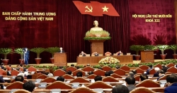 Cостоялось торжественное открытие 14-го пленума Центрального комитета Коммунистической партии Вьетнама 12-го созыва