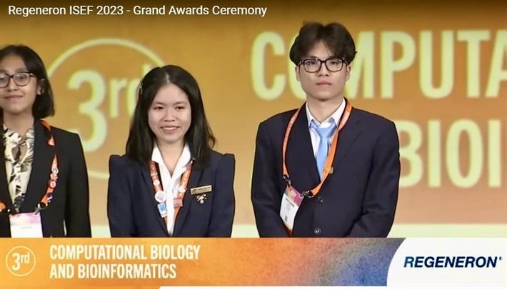 Вьетнамские школьники завоевали два приза на конкурсе научных и инженерных достижений 2023 года