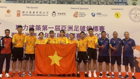 Вьетнамские спортсмены на чемпионате Азии по футболу 2023 года