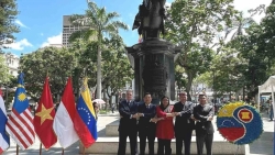 В Венесуэле провели церемонию поднятия флага АСЕАН в честь 56-й годовщины её основания