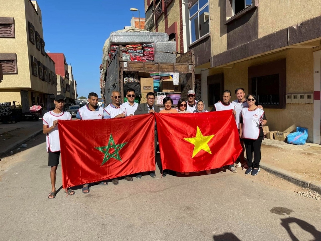 «Вьетнам и Марокко – братья». Фото: Фам Ли