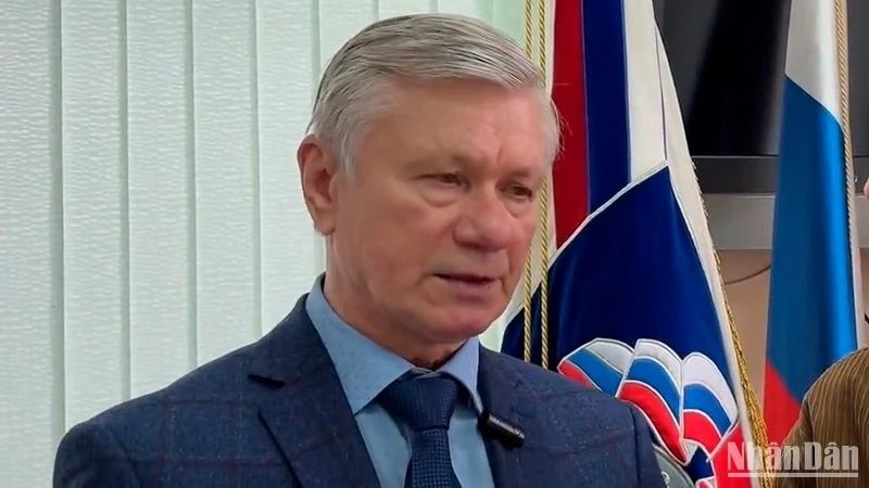 Профессор Владимир Буянов, президент Ассоциации российско-вьетнамской дружбы.