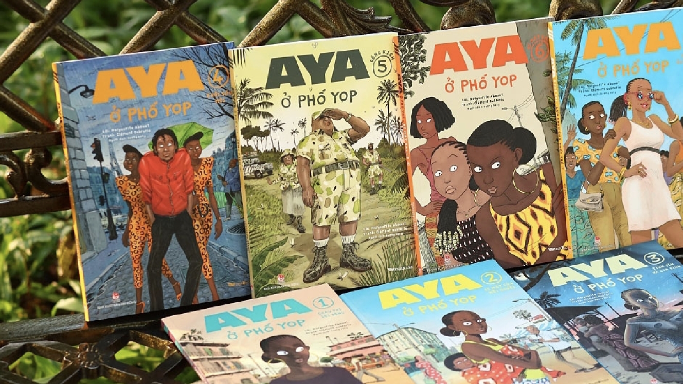 Живая Африка в комиксе «Ая на улице Йоп»