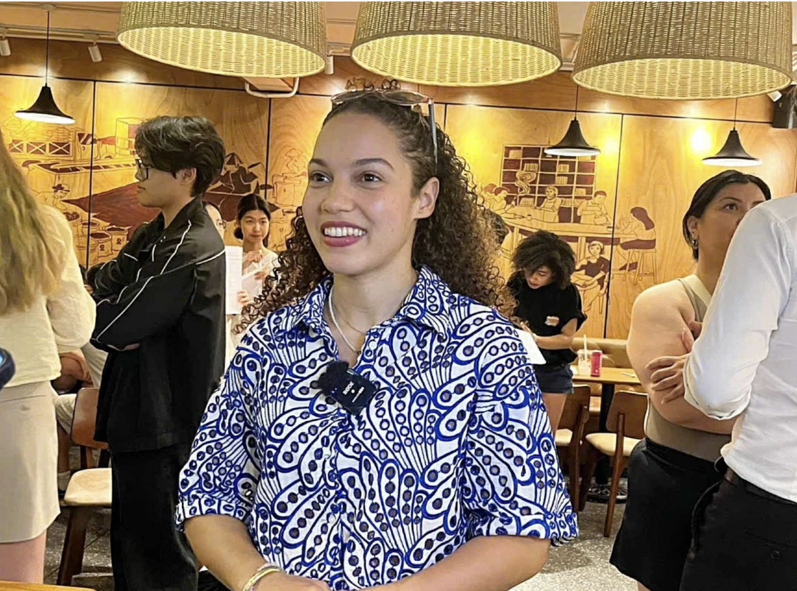 Участница Изабелла делится впечатлениями от первой встречи.