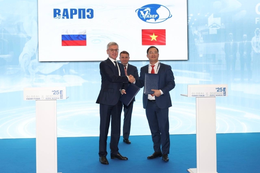 Всероссийская ассоциация производителей морепродуктов и Вьетнамская ассоциация по экспорту и переработке морепродуктов подписали меморандум о взаимопонимании Всероссийская ассоциация производителей морепродуктов и Вьетнамская ассоциация по экспорту и переработке морепродуктов подписали меморандум о взаимопонимании