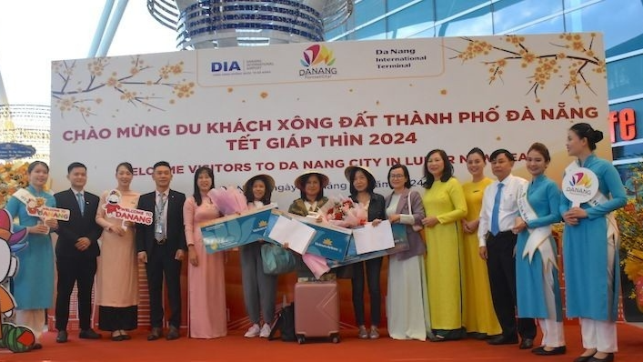 Во время Тэта 2024 Вьетнам принял большое количество иностранных гостей