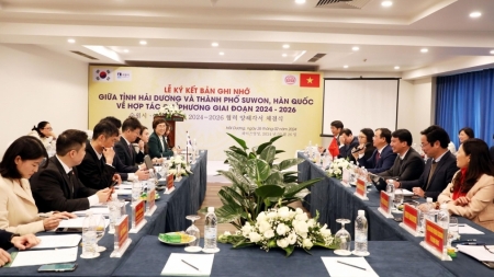 Хайзыонг продвигает сотрудничество с южнокорейским городом Сувон