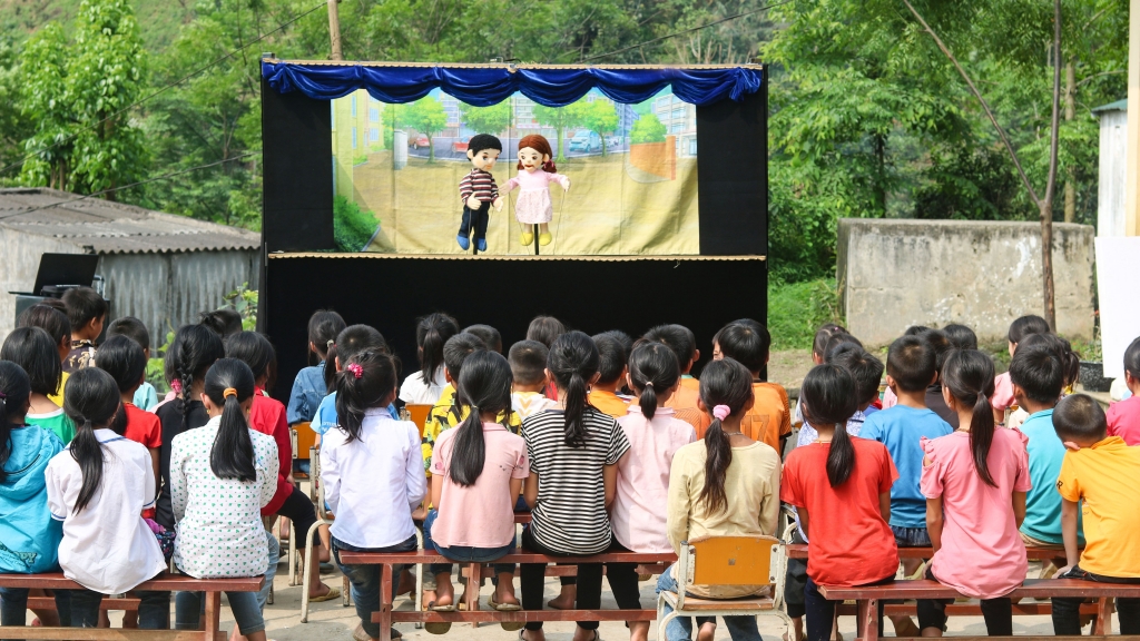 Кукольный театр вносит вклад в профилактику жестокого обращения с детьми