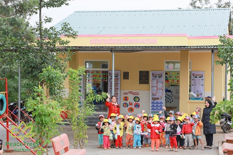 Peace Trees Vietnam открыла детский сад в Хыонгхоа (Куангчи)
