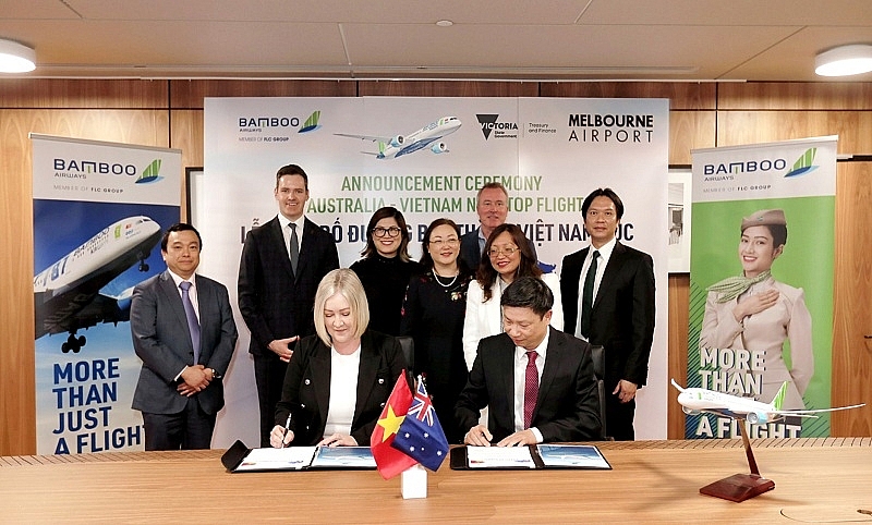 Bamboo Airways объявила о запуске регулярного прямого рейса Вьетнам – Австралия с начала 2022 года.
