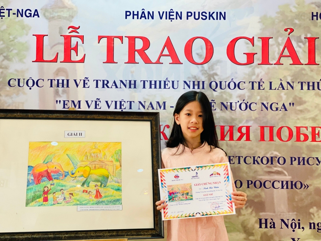 Особенности 7-ого международного конкурса детского рисунка «Я рисую Вьетнам – Я рисую Россию»