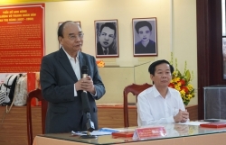 Президент Вьетнама посетил провинцию Кьенжанг накануне Тета